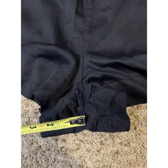 VICTORIA’S SECRET Black Romper Lingerie Sleepwear Embroidered Back Tie MEDIUM - Picture 9 of 12